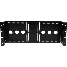 Startech.Com Universal VESA LCD Monitor Mounting Bracket for 19in Rack or Cabinet - Black - RoHS, TAA Compliance RKLCDBK