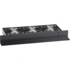 Black Box Horizontal Rackmount Fan Tray - 1U, 19" , (3) Fans - 3 Fan - 1U - 19" - 75 CFM - TAA Compliance RM075-220V-R2