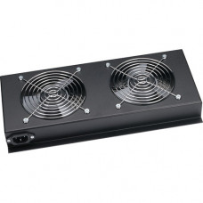 Black Box Wallmount Cabinet Dual-Fan Kit - 2 Fan - 75 CFM - TAA Compliant RM386