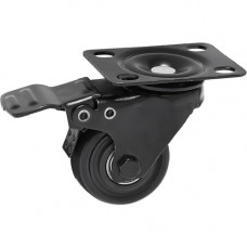 V7 Rack Casters Set of 4 - 2" Diameter - Steel, Rubber - 4 / Set RM4CASTERS-1N