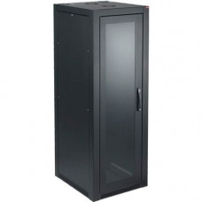 Black Box Zone 4 Seismic Cabinet, 45U, 84"H x 28"W x 32"D - For Server, LAN Switch - 45U Rack Height - Black - 1100 lb Maximum Weight Capacity - 1000 lb Dynamic/Rolling Weight Capacity - 2500 lb Static/Stationary Weight Capacity - TAA Compl