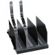 Black Box RMT400 Sliding Server with Fins Rack Shelf - 19" Rack Width - 100 lb Maximum Weight Capacity RMT400