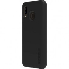 Incipio DualPro For Galaxy A20 - For Samsung Galaxy A20 Smartphone - Black/Black - Bump Resistant, Drop Resistant, Scratch Resistant, Shock Absorbing, Shock Proof, Impact Resistant - Polycarbonate, Silicone, Thermoplastic Polyurethane (TPU) - 10 ft Drop H