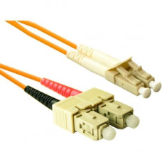 ENET 4M SC/LC Duplex Multimode 62.5/125 OM1 or Better Orange Fiber Patch Cable 4 meter SC-LC Individually Tested - Lifetime Warranty SCLC-4M-ENC
