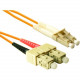 Enet Components Compaq Compatible 221691-B22 - SC/LC 5 meter OM1 62.5/125 Orange Duplex Multimode PVC Fiver Optic Patch/Jumper Cable - Lifetime Warranty 221691-B22-ENC