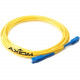 Accortec Fiber Optic Simplex Network Cable - 29.53 ft Fiber Optic Network Cable for Network Device - First End: 1 x SC Male Network - Second End: 1 x ST Male Network - 9/125 &micro;m - Yellow SCSTSS9Y-9M-ACC