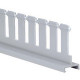 PANDUIT 6ft Panduct Slotted Divider Wall - Light Gray - 6 Pack - TAA Compliance SD3H6