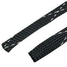 PANDUIT 100ft Braided Expandable Sleeving - Gray - 1 Pack - TAA Compliance SE75P-CR8