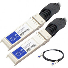 AddOn MSA and TAA Compliant 10GBase-CU SFP+ to SFP+ Direct Attach Cable (Passive Twinax, 3m) - 100% compatible and guaranteed to work - TAA Compliance SFP-10G-PDAC3M-AO