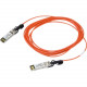 Axiom Fiber Optic Network Cable - 22.97 ft Fiber Optic Network Cable for Network Device - SFP+ Male Network - SFP+ Male Network - 1.25 GB/s - Orange SFP-10GB-AOCO7M-AX