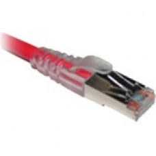 CP TECH Cat.5e STP Patch Network Cable - 4 ft Category 5e Network Cable for Network Device - First End: 1 x RJ-45 Male Network - Second End: 1 x RJ-45 Male Network - Patch Cable - Shielding - Red SH-C5E-RD-04-CL