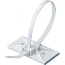 Panduit Cable Tie Mount - Gray - 500 Pack - Acrylonitrile Butadiene Styrene (ABS) - TAA Compliance SMS-A-D14