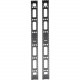 Tripp Lite 45U Rack Enclosure Server Cabinet Vertical Cable Management Bars - Black - 2 Pack - 45U Rack Height - RoHS Compliance SRVRTBAR45