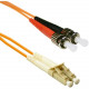 ENET 9M ST/LC Duplex Multimode 62.5/125 OM1 or Better Orange Fiber Patch Cable 9 meter ST-LC Individually Tested - Lifetime Warranty STLC-9M-ENC