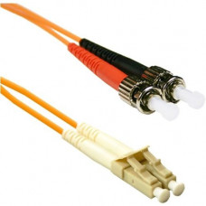 ENET 5M ST/LC Duplex Multimode 62.5/125 OM1 or Better Orange Fiber Patch Cable 5 meter ST-LC Individually Tested - Lifetime Warranty STLC-5M-ENC