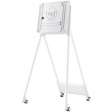 Samsung STN-WM55R Flipchart Stand - Up to 55" Screen Support - Light Gray, White - TAA Compliance STN-WM55R