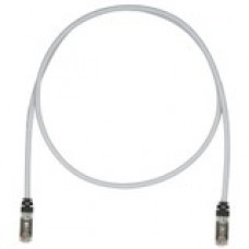 Panduit Cat.6a S/FTP Patch Network Cable - 12 ft Category 6a Network Cable for Network Device - First End: 1 x RJ-45 Male Network - Second End: 1 x RJ-45 Male Network - Patch Cable - Shielding - 26 AWG - International Gray - 25 - TAA Compliance STP6X12IG-