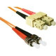 Cp Technologies ClearLinks 10 Meters ST-SC 62.5 MM OFNR Duplex 2.0MM - ST Male - SC Male - 32.81ft STSC-10