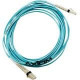Axiom Fiber Optic Network Cable - 82.02 ft Fiber Optic Network Cable for Network Device - First End: 2 x ST Male Network - Second End: 2 x ST Male Network - 1.25 GB/s - 50/125 &micro;m - Aqua STST10GA-25M-AX