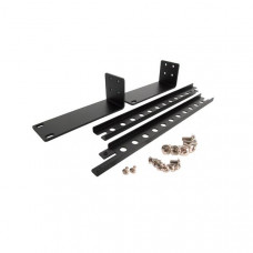 Startech.Com 1U Rackmount Brackets for KVM Switch (SV431 Series) - Black - RoHS, TAA Compliance SV431RACK