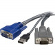 Startech.Com 2-in-1 - USB/ VGA cable - 4 pin USB Type A, HD-15 (M) - HD-15 (M) - 6 ft - HD-15 Male Video - HD-15 Male Video - RoHS, TAA Compliance SVUSBVGA6