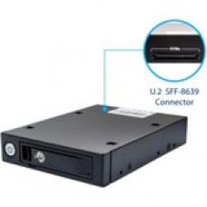 SYBA Multimedia Drive Bay Adapter for 3.5" SAS, Serial ATA, U.2 (SFF-8639) - U.2 (SFF-8639) Host Interface Internal - 1 x HDD Supported - 1 x SSD Supported - 1 x 2.5" Bay - Metal SY-MRA25059