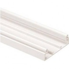 Panduit Raceway Base - Electric Ivory - 10 Pack - Polyvinyl Chloride (PVC) - TAA Compliance T45BEI10