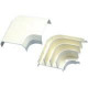 Panduit T70RAEI Cable Raceway Angle Fitting - Angle Fitting - Electric Ivory - 1 Pack - Polyvinyl Chloride (PVC) - TAA Compliance T70RAEI