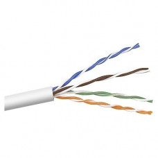 Belkin Cat.5e UTP Network Cable - 1000 ft Category 5e Network Cable for Network Device - Bare Wire - Bare Wire - White TAA504-1000WH-R