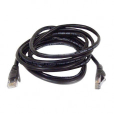 Belkin Cat.5e UTP Patch Cable - RJ-45 Male Network - RJ-45 Male Network - 3ft - Black - TAA Compliance TAA791-03-BLK-S