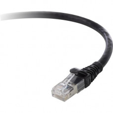 Belkin Cat.5e UTP Patch Cable - RJ-45 Male Network - RJ-45 Male Network - 20ft - Black - TAA Compliance TAA791-20-BLK-S