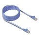 Belkin Cat.5e UTP Patch Cable - RJ-45 Male Network - RJ-45 Male Network - 20ft - Blue - TAA Compliance TAA791-20-BLU-S