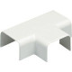 Panduit TF10WH-X Low Voltage Tee Fitting - Tee Fitting - White - TAA Compliance TF10WH-X
