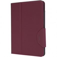 Targus Versavu THZ74413GL Carrying Case (Flip) for Apple 11" iPad Pro (2017) - Burgundy - Anti-slip Interior, Drop Resistant, Bump Resistant, Impact Resistant - Elastic Strap, Polyurethane - Textured - Hand Strap - 10.2" Height x 7.1" Width