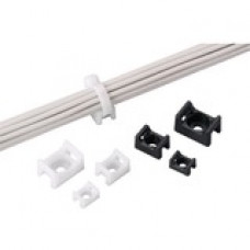 Panduit Cable Tie Mount - Natural - 1000 Pack - Nylon 6.6 - TAA Compliance TM3A-M