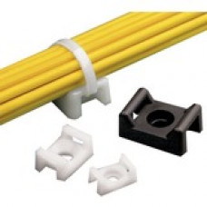 Panduit Cable Tie Mount - Black - 1000 Pack - Nylon 6.6 - TAA Compliance TM2R6-M0