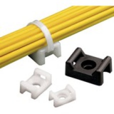 PANDUIT Cable Tie Mount - Natural - 100 Pack - TAA Compliance TM3S8-C