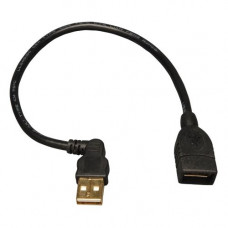 Tripp Lite 10in USB Extension Cable A/A USB-A Male / Female 10" - USB - Extension Cable - 10" - 1 x Type A Male USB - 1 x Type A Female USB - Black" - TAA Compliance U005-10I