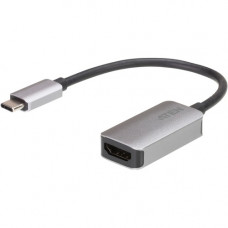 ATEN USB-C to HDMI 4K Adapter - 1 x Type C Male USB - 1 x HDMI Female Digital Audio/Video - 4096 x 2160 Supported UC3008A1