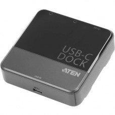 ATEN USB-C Dual-HDMI Mini Dock-TAA Compliant - for Notebook - 15 W - USB Type C - 2 x USB Ports - HDMI - Wired UH3233