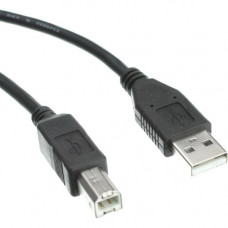 Accortec USB 2.0 Type-A to Type-B Cable M/M 15ft - 15 ft USB Data Transfer Cable for Mouse, Keyboard, Portable Hard Drive, Printer, Camera - First End: 1 x Type A Male USB - Second End: 1 x Type B Male USB - 480 Mbit/s - Shielding USB2ABMM15-ACC