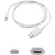 AddOn 1m USB 3.1 (C) Male to Lightning Male White Adapter Cable - 100% compatible and guaranteed to work USBC2LGT1MW