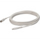 AddOn 3.0m (9.8ft) USB 3.1 Type (C) Male to Lightning Male Sync and Charge White Cable - 9.84 ft Lightning/USB-C Data Transfer Cable - First End: 1 x Type C Male USB - Second End: 1 x Lightning Male Proprietary Connector - White - 1 USBC2LGT3MW