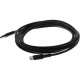 AddOn 2.0m (6.6ft) USB-C Male to USB 2.0 (A) Male Sync and Charge Black Cable - 6.56 ft USB/USB-C Data Transfer Cable for MacBook, Notebook, PC, Mouse, Keyboard, External Hard Drive - First End: 1 x Type A Male USB - Second End: 1 x Type C Male USB - Blac