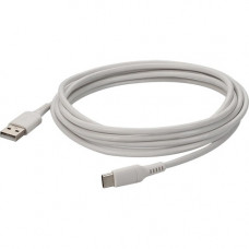 AddOn 3.0m (9.8ft) USB-C Male to USB 2.0 (A) Male Sync and Charge White Cable - 9.84 ft USB/USB-C Data Transfer Cable for MacBook, Notebook, PC, Mouse, Keyboard, External Hard Drive - First End: 1 x Type A Male USB - Second End: 1 x Type C Male USB - Whit
