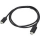 AddOn 1m USB 3.1 (C) Male to Male Black Cable - 100% compatible and guaranteed to work USBC32USBC1MB
