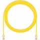 Panduit Cat.5e UTP Network Cable - 100 ft Category 5e Network Cable - First End: 1 x RJ-45 Male Network - Second End: 1 x RJ-45 Male Network - Patch Cable - 28 AWG - Yellow UTP28CH100YL
