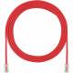 Panduit Cat.5e UTP Network Patch Cable - 17 ft Category 5e Network Cable for Network Device - First End: 1 x RJ-45 Male Network - Second End: 1 x RJ-45 Male Network - Patch Cable - 28 AWG - Red - TAA Compliance UTP28CH17RD