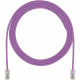 Panduit Cat.5e UTP Network Patch Cable - 14 ft Category 5e Network Cable for Network Device - First End: 1 x RJ-45 Male Network - Second End: 1 x RJ-45 Male Network - Patch Cable - 28 AWG - Violet - TAA Compliance UTP28CH14VL