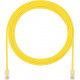 Panduit Cat.5e UTP Patch Network Cable - 10 ft Category 5e Network Cable for Network Device - First End: 1 x RJ-45 Male Network - Second End: 1 x RJ-45 Male Network - Patch Cable - Yellow - 1 Pack - TAA Compliance UTP28CH10YL